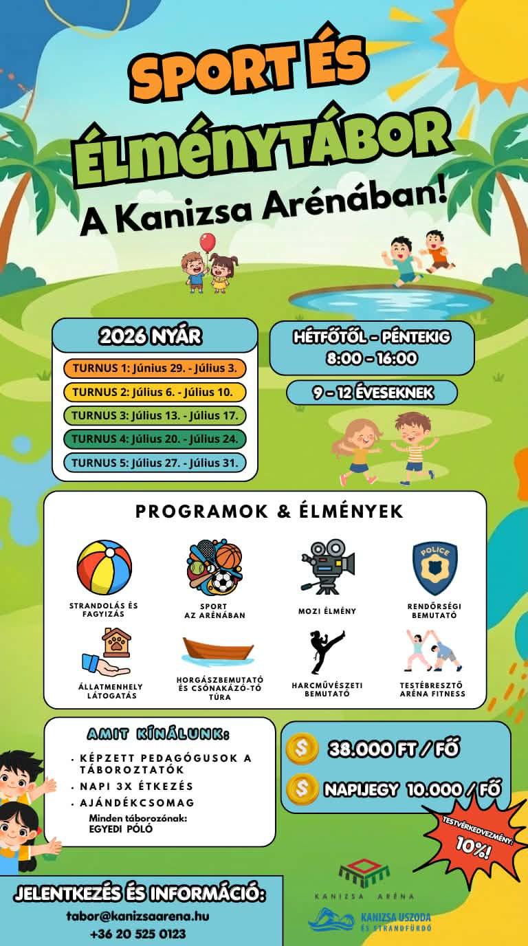 Kanizsa Aréna Tábor Plakát